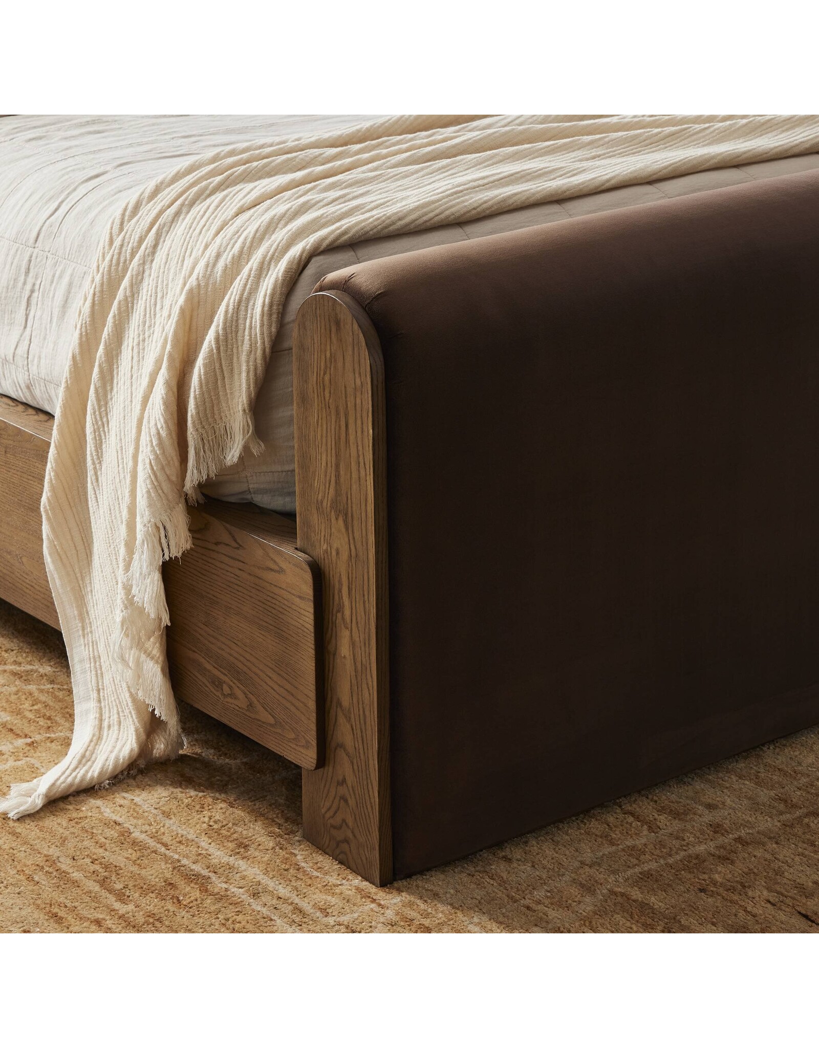 Sloane Bed in Surrey Cocoa