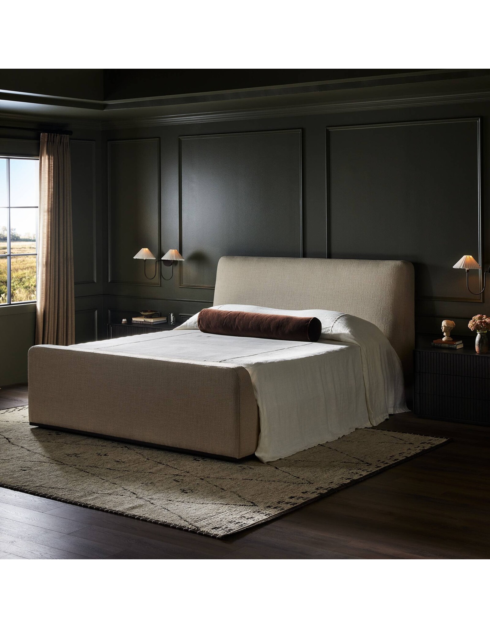 Colt Bed in Irving Flax