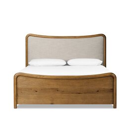 Dover Bed in Hockney Linen