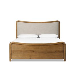 Dover Bed in Hockney Linen