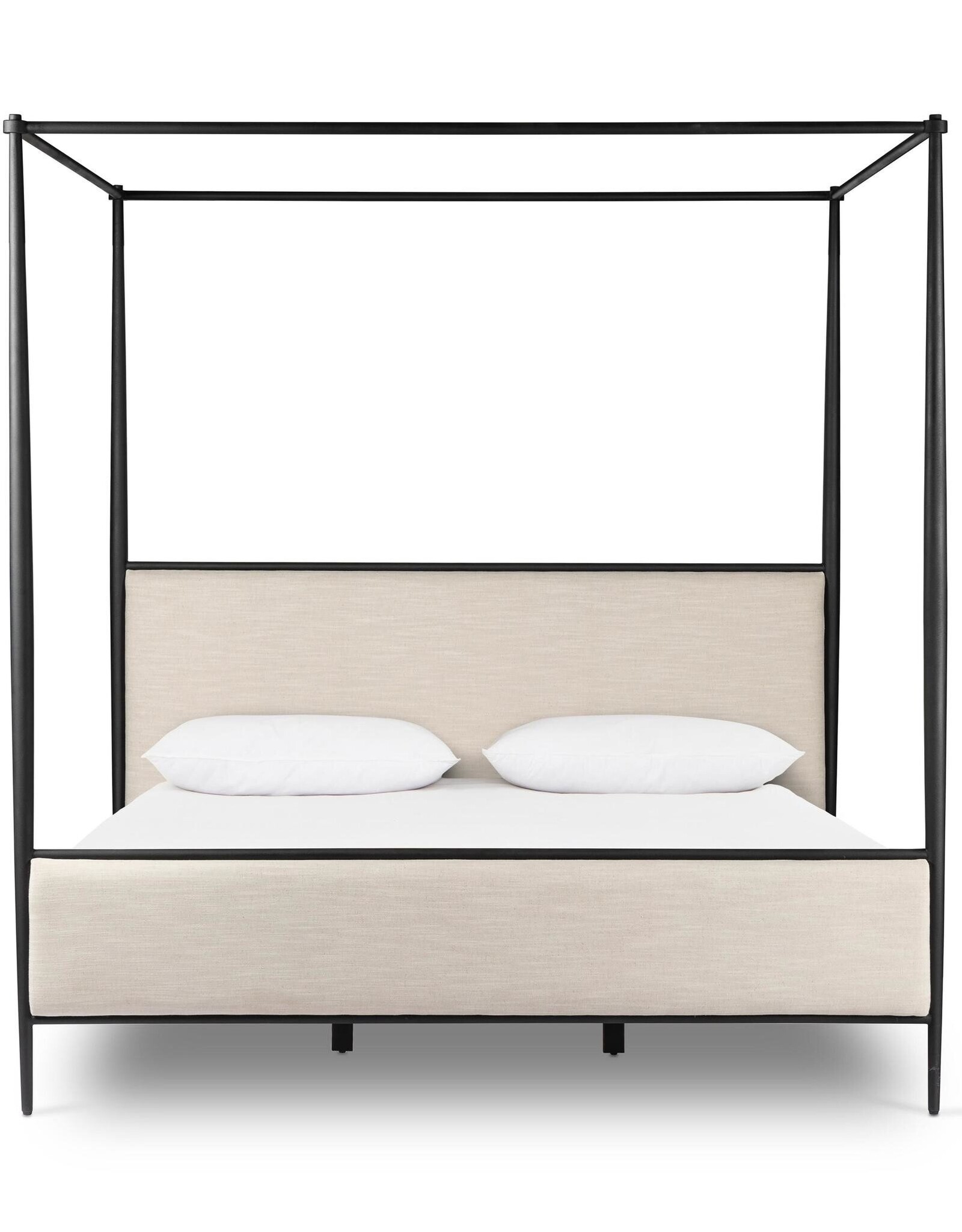 Xander Canopy Bed in Savoy Parchment