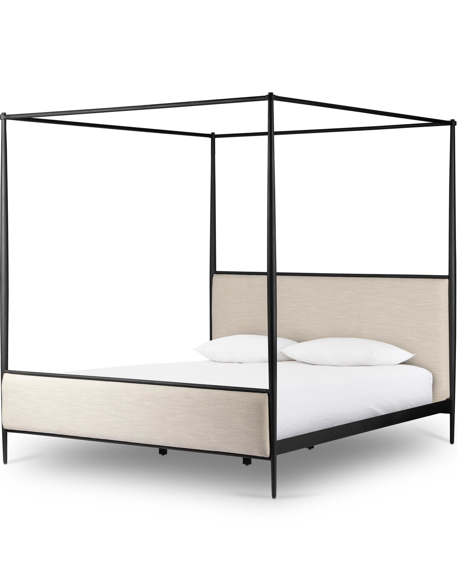 Xander Canopy Bed in Savoy Parchment