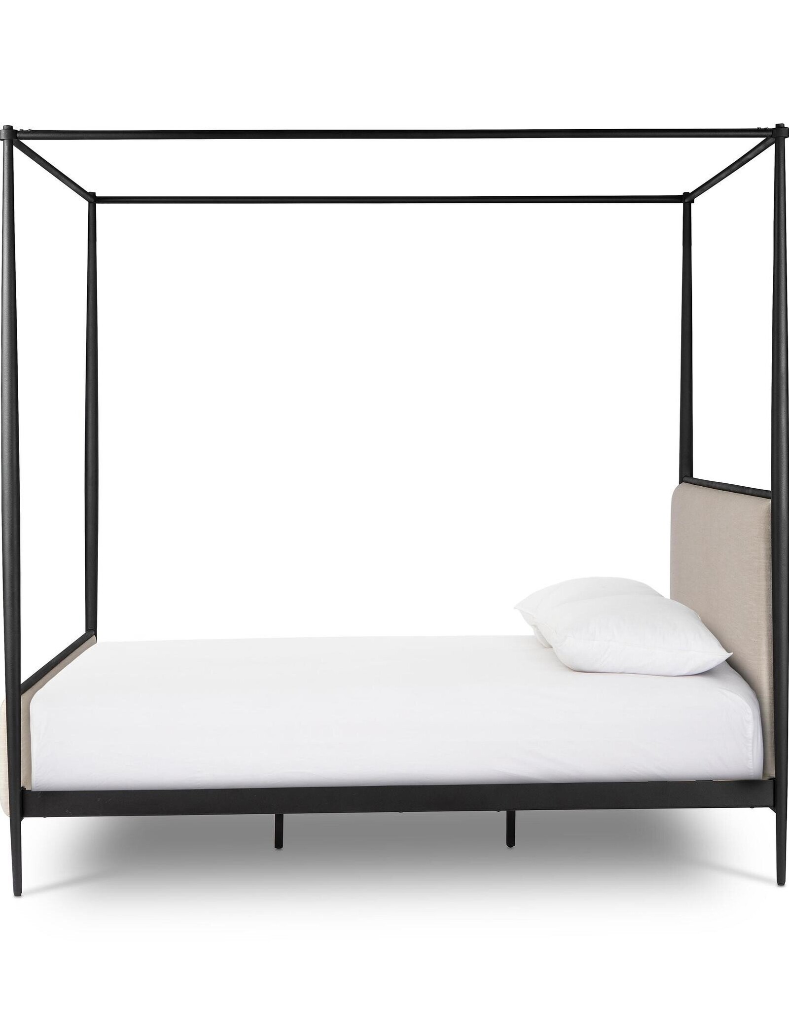 Xander Canopy Bed in Savoy Parchment