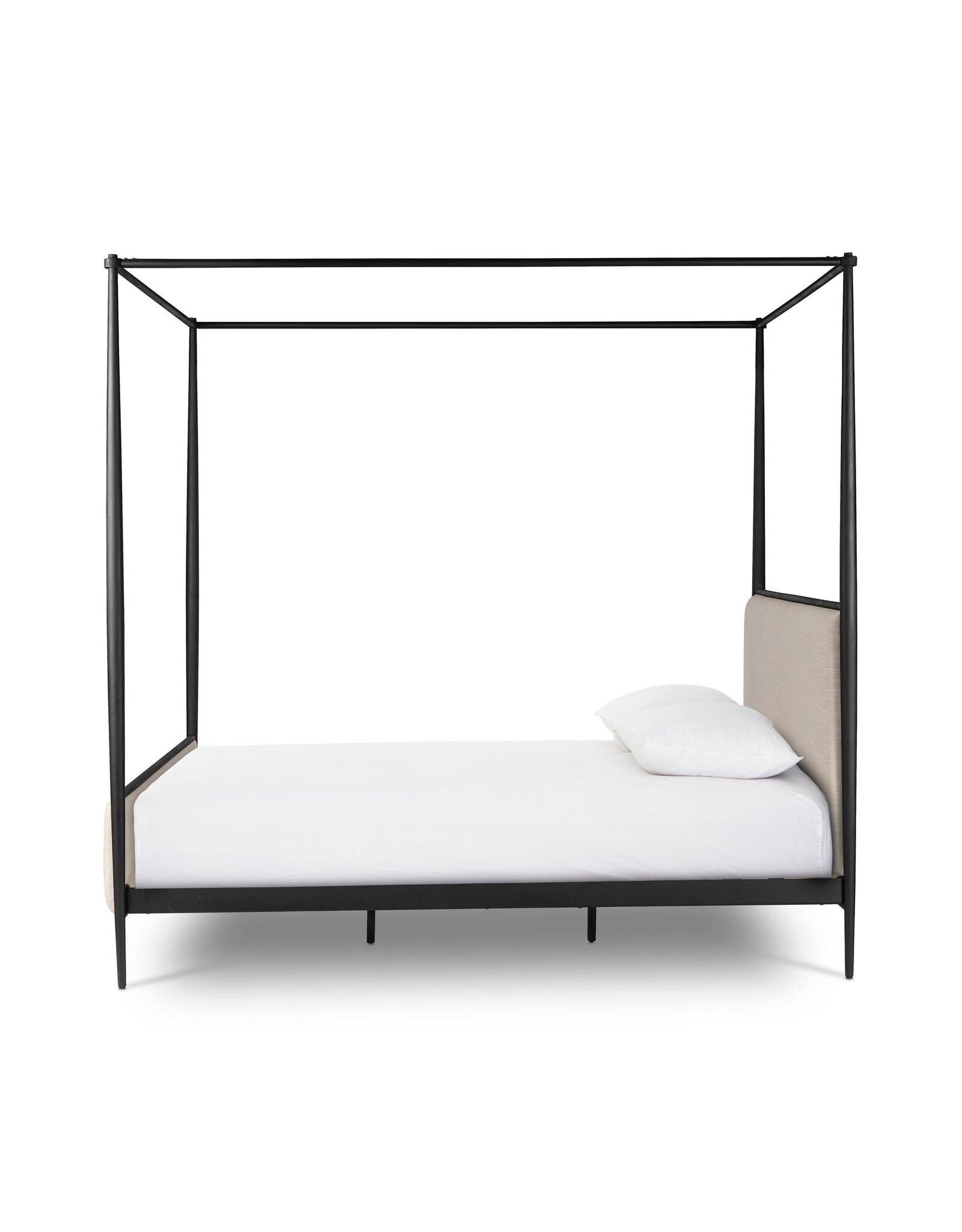 Xander Canopy Bed in Savoy Parchment