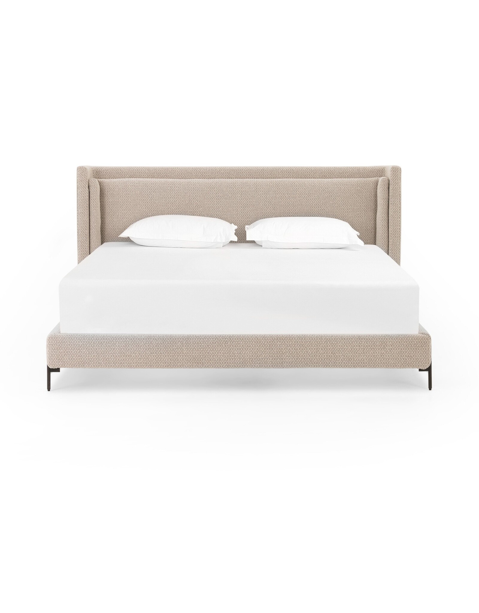 Dobson Bed in Perin Oatmeal - King