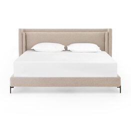 Dobson Bed in Perin Oatmeal - King