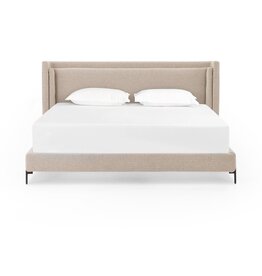 Dobson Bed in Perin Oatmeal - King