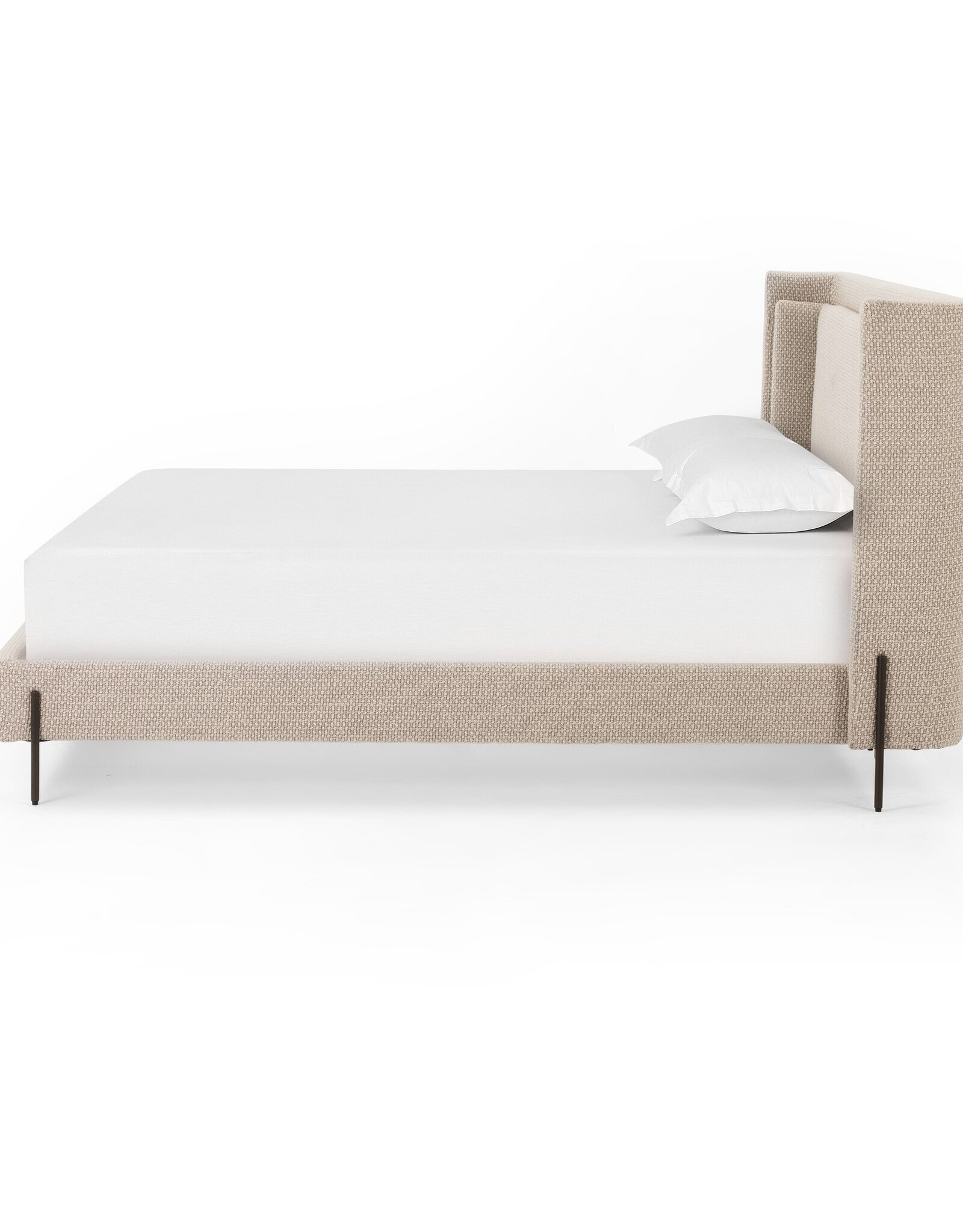 Dobson Bed in Perin Oatmeal - King