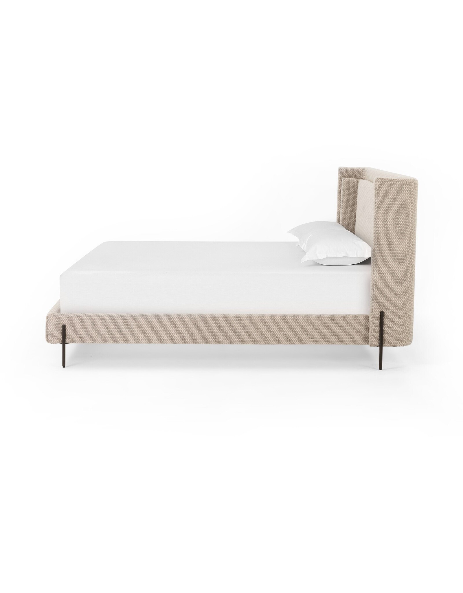 Dobson Bed in Perin Oatmeal - King