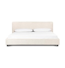 Aidan Bed in Plushtone Linen - King