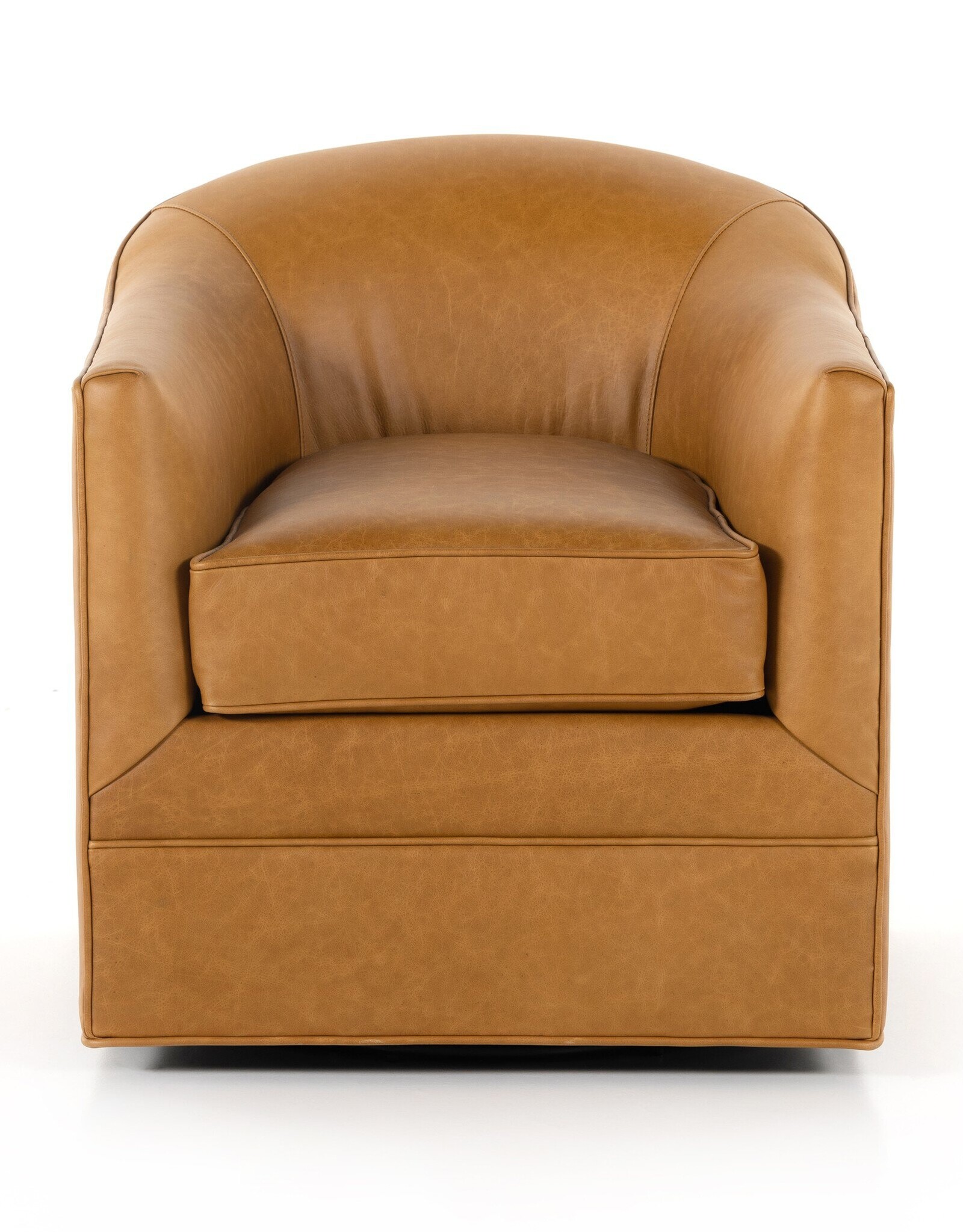 Quinton Swivel Chair Osorno Camel