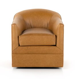 Quinton Swivel Chair Osorno Camel