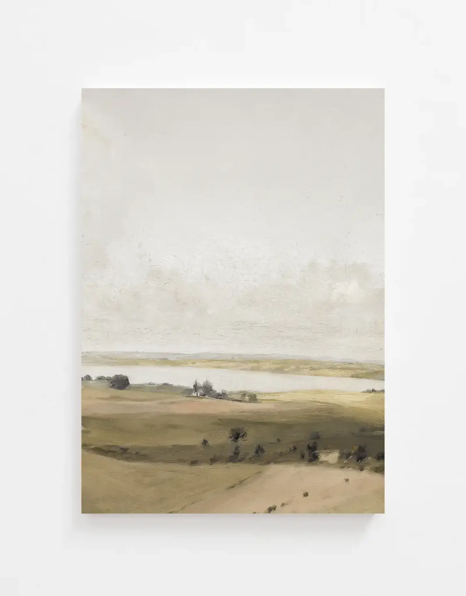 Black Framed Sage Vintage Art Print 8x10