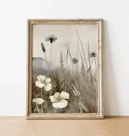 Spring Fields Vintage Art Print 8x10
