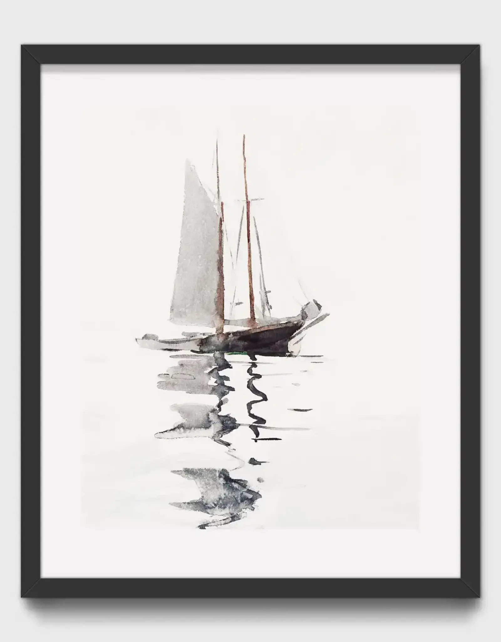 Reflection Vintage Art Print 11x14