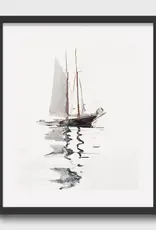 Reflection Vintage Art Print 11x14