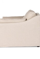 Delray Slipcover Sofa in Evere Creme-97"