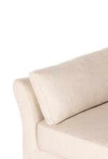 Delray Slipcover Sofa in Evere Creme-97"