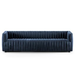 Augustine Sofa in Sapphire Navy-97"