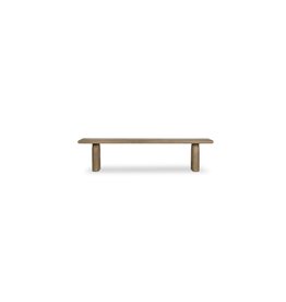 Sorrento Dining Bench in Aged Drift Mindi - 81"