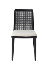 Clara Armless Dining Chair, Black