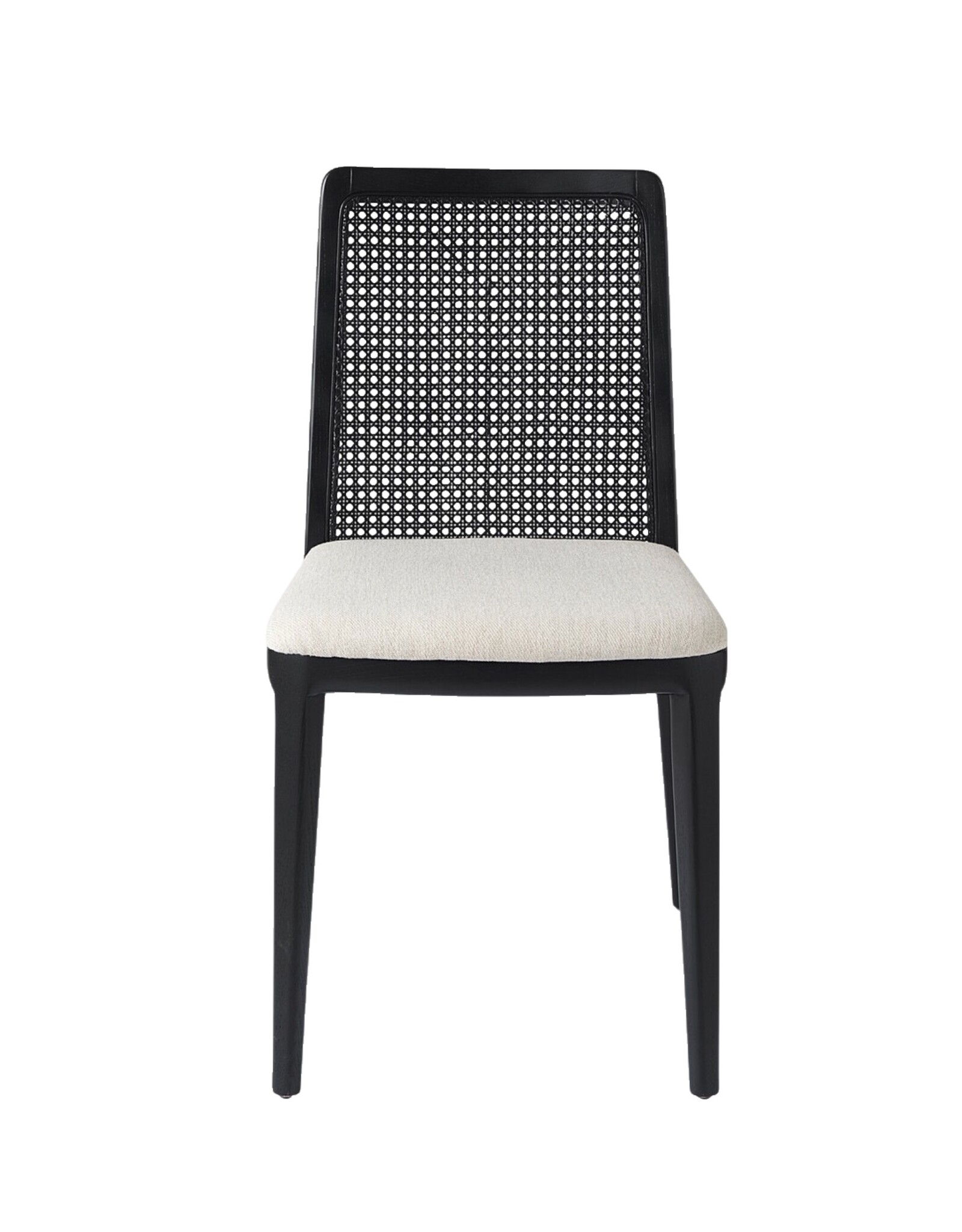 Clara Armless Dining Chair, Black