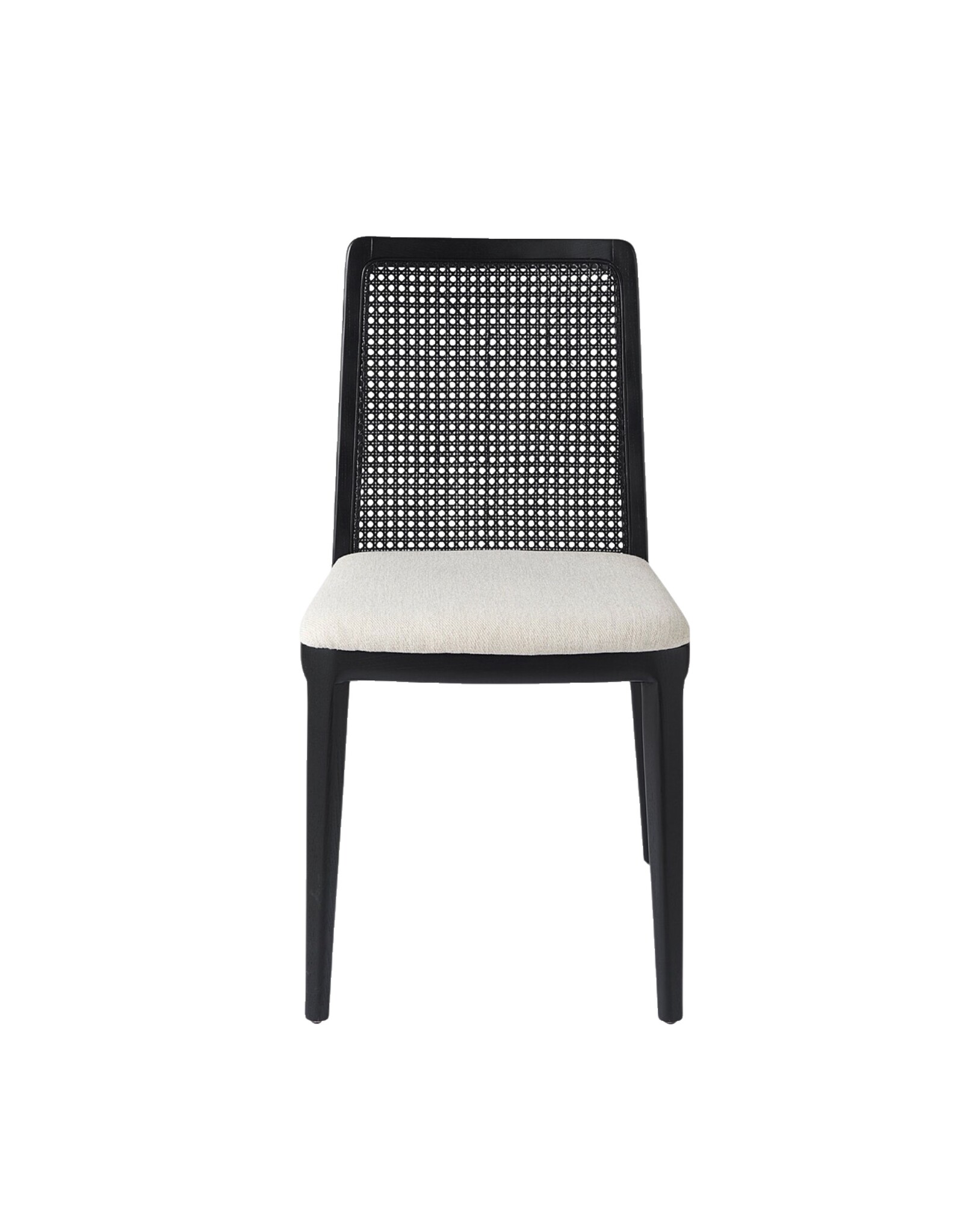 Clara Armless Dining Chair, Black