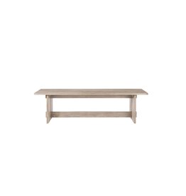 Aida Dining Bench in Light Grey Wood