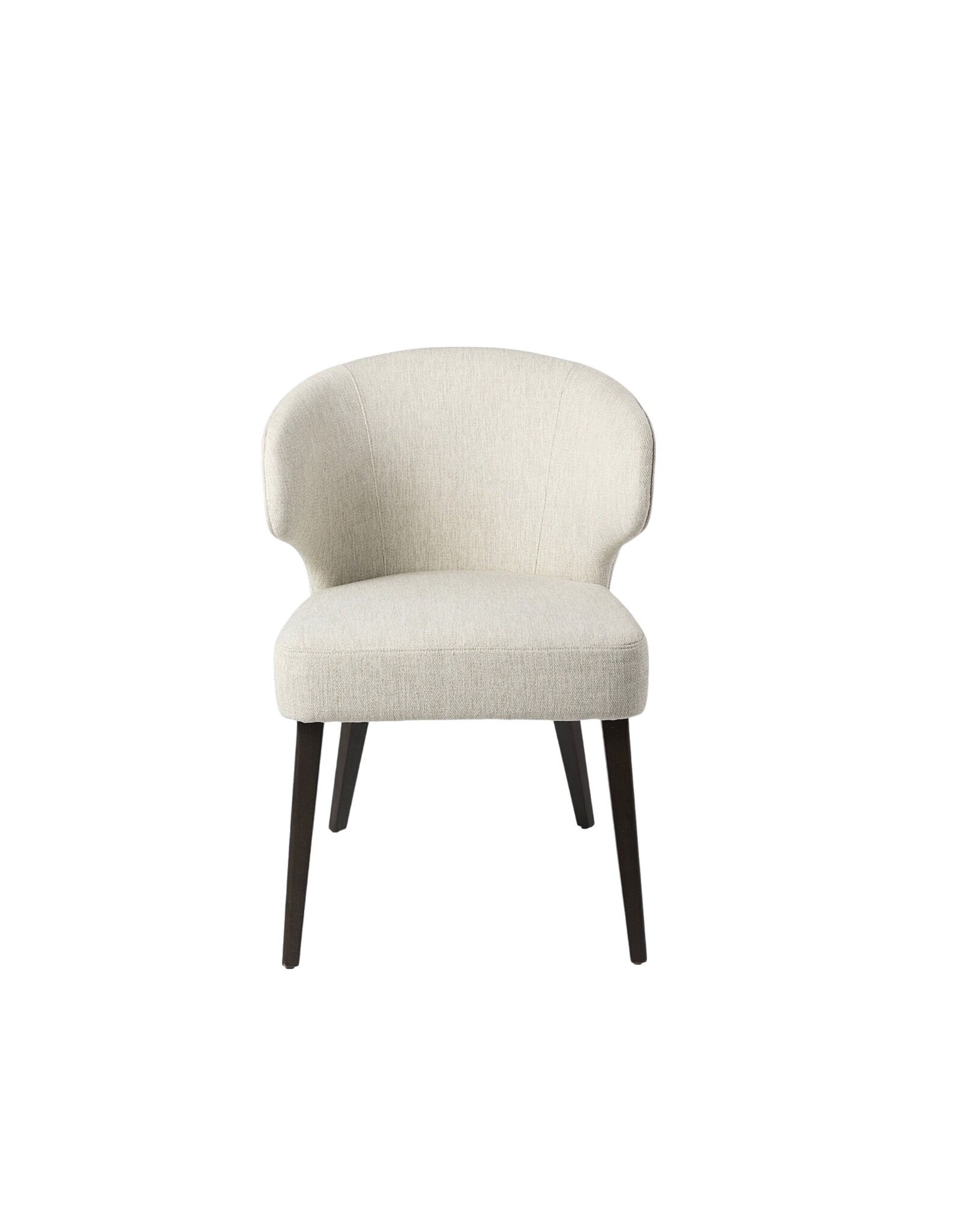 Niles Wingback Dining Chair in Cream