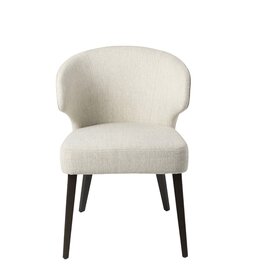 Niles Wingback Dining Chair in Cream