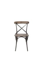 Etienne I Wood & Iron Dining Chair