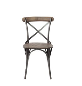 Etienne I Wood & Iron Dining Chair