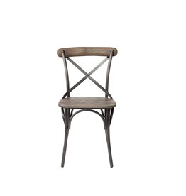 Etienne I Wood & Iron Dining Chair
