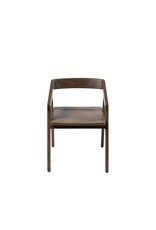 Nicholas Onyx Brown Wood Dining Chair