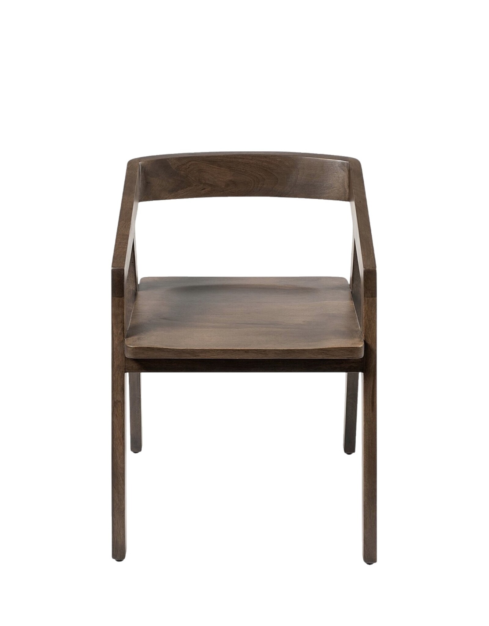 Nicholas Onyx Brown Wood Dining Chair