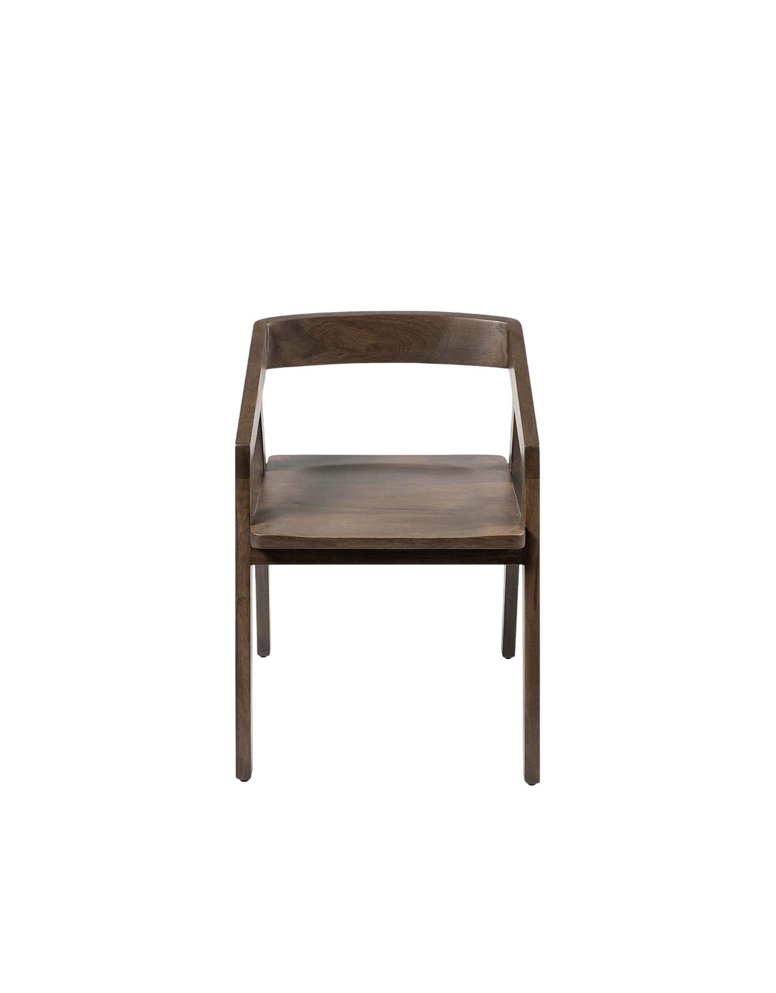 Nicholas Onyx Brown Wood Dining Chair