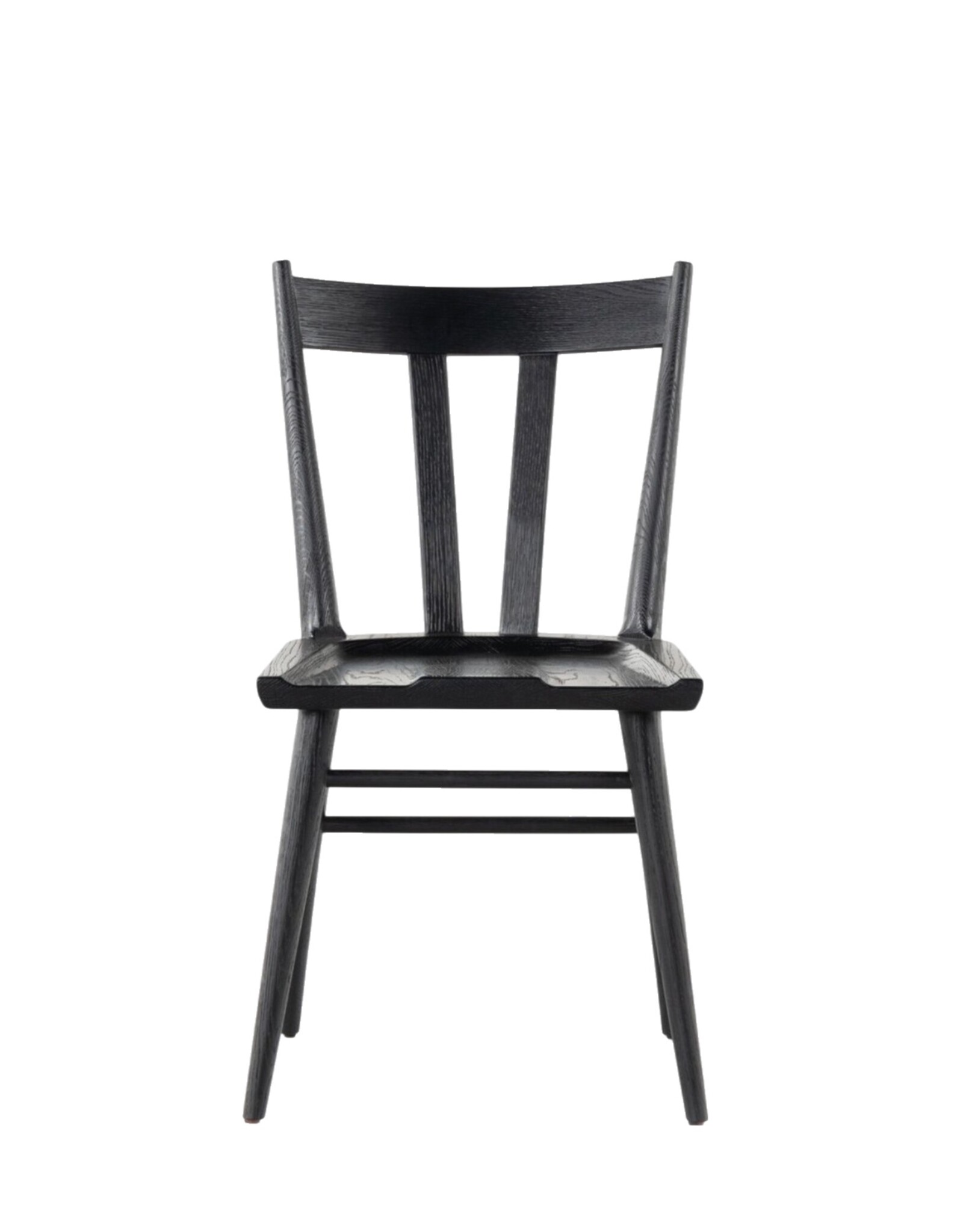 Gregory Dining Chair in Black Oak