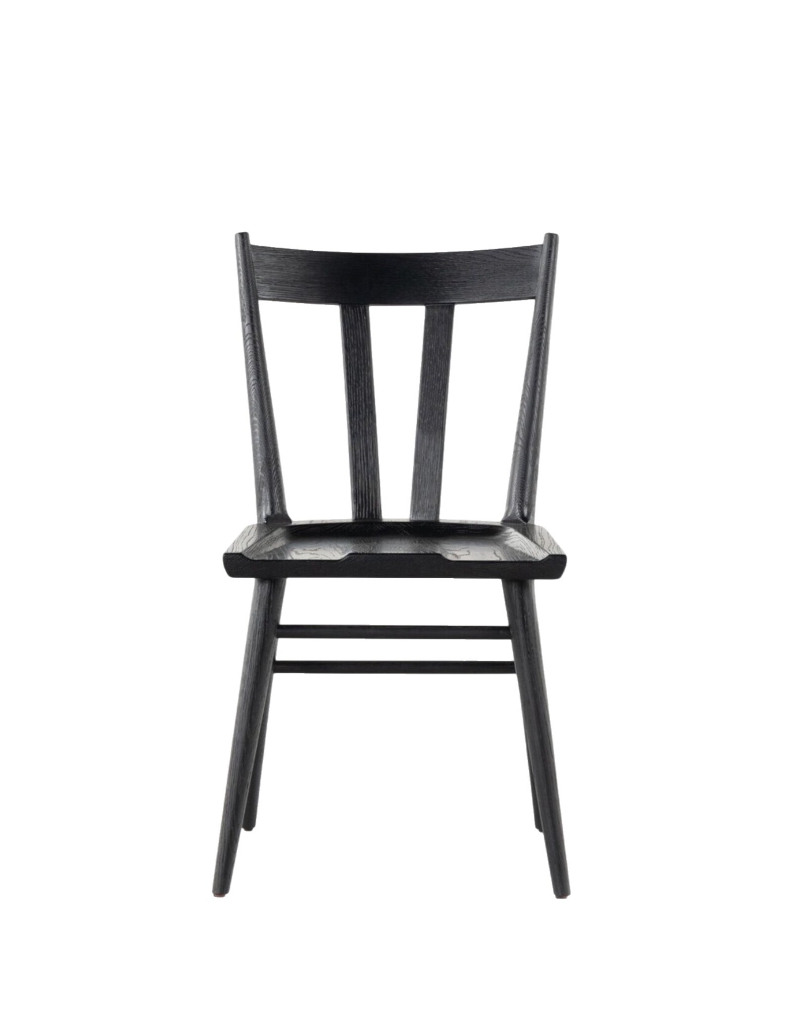 Gregory Dining Chair in Black Oak