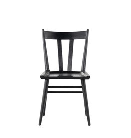 Gregory Dining Chair in Black Oak