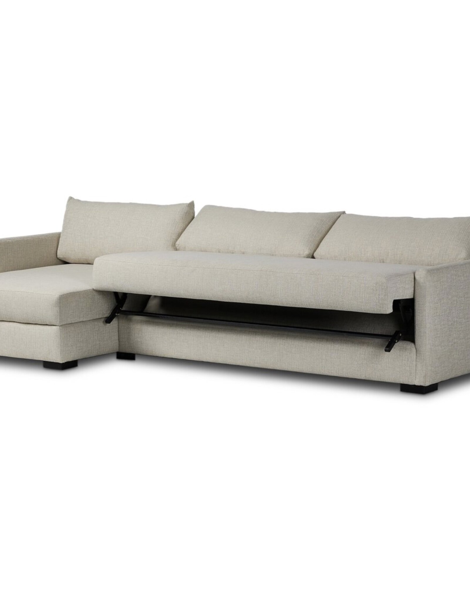 Wickham 2pc Sleeper Sectional W/Storage-125.5"