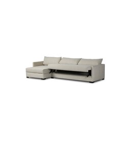 Wickham 2pc Sleeper Sectional W/Storage-125.5"