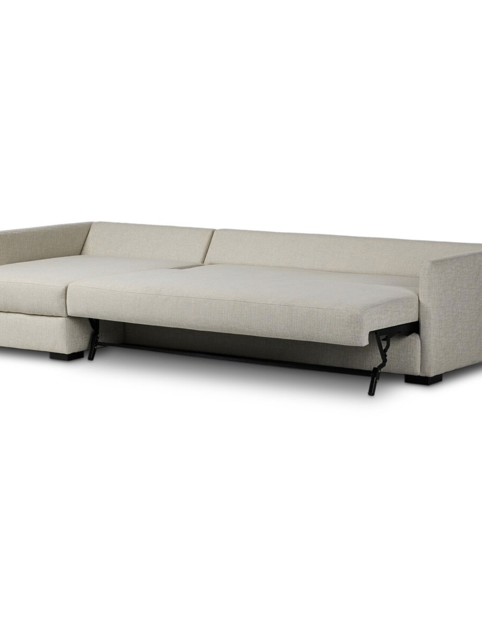 Wickham 2pc Sleeper Sectional W/Storage-125.5"