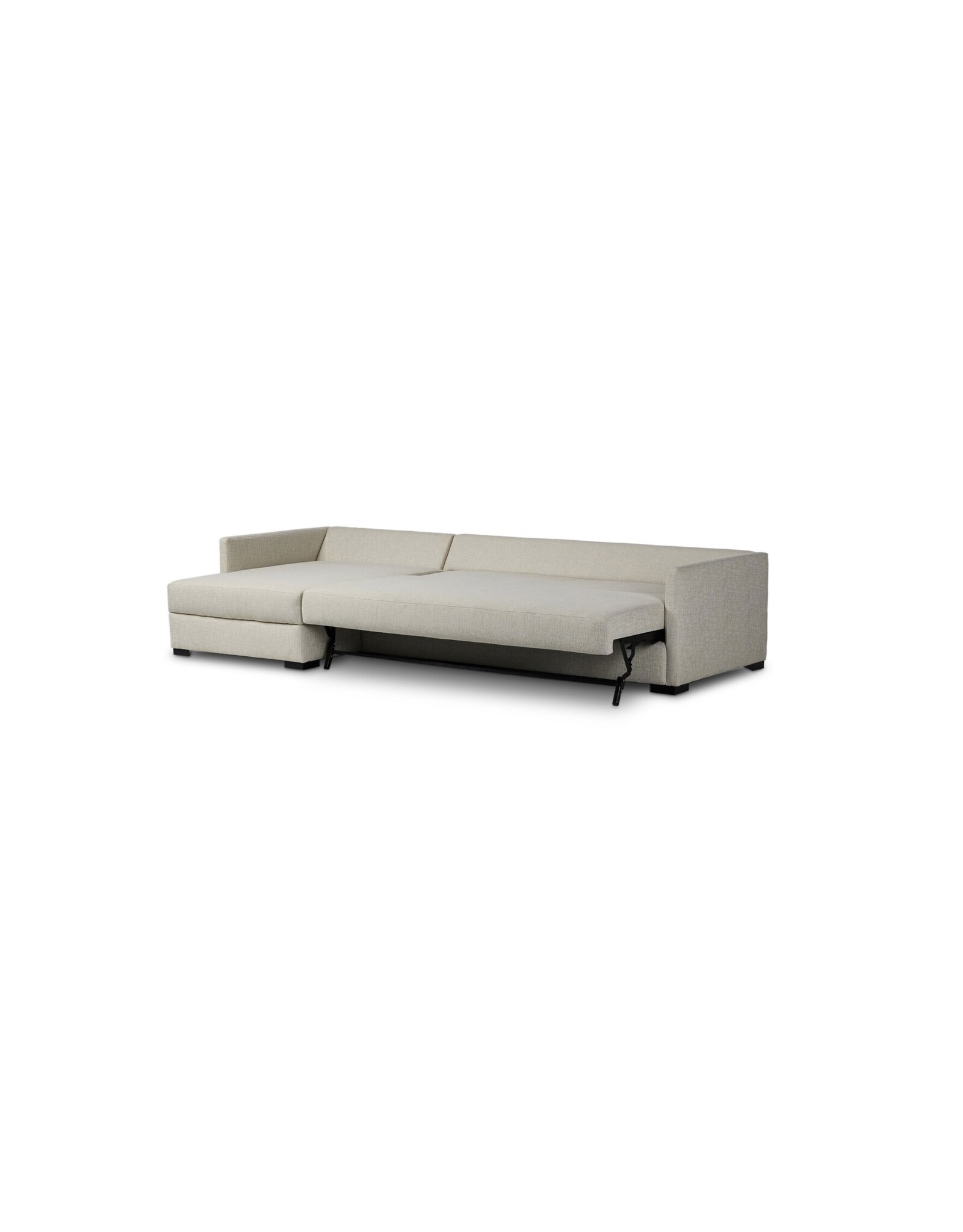Wickham 2pc Sleeper Sectional W/Storage-125.5"