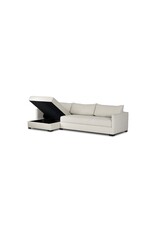 Wickham 2pc Sleeper Sectional W/Storage-125.5"