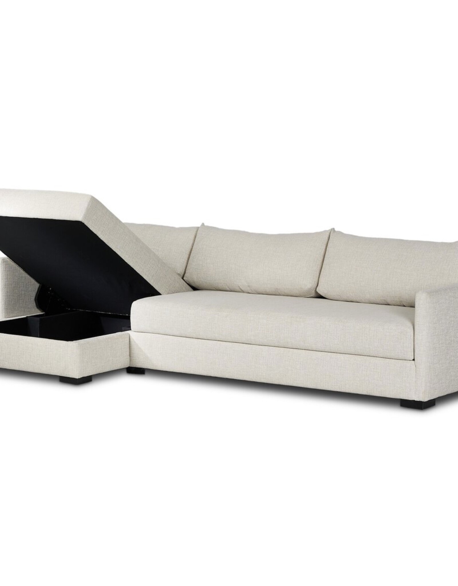 Wickham 2pc Sleeper Sectional W/Storage-125.5"