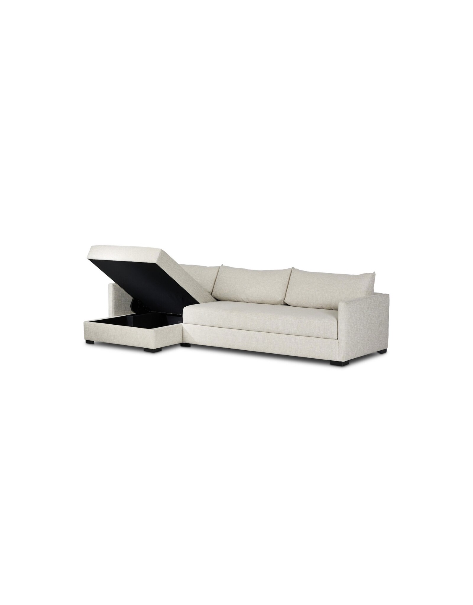 Wickham 2pc Sleeper Sectional W/Storage-125.5"