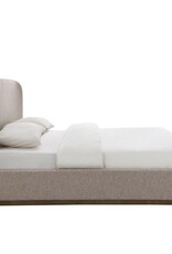 Faye King Bed Short - Perfect Taupe