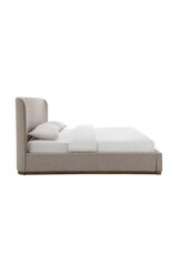 Faye King Bed Short - Perfect Taupe