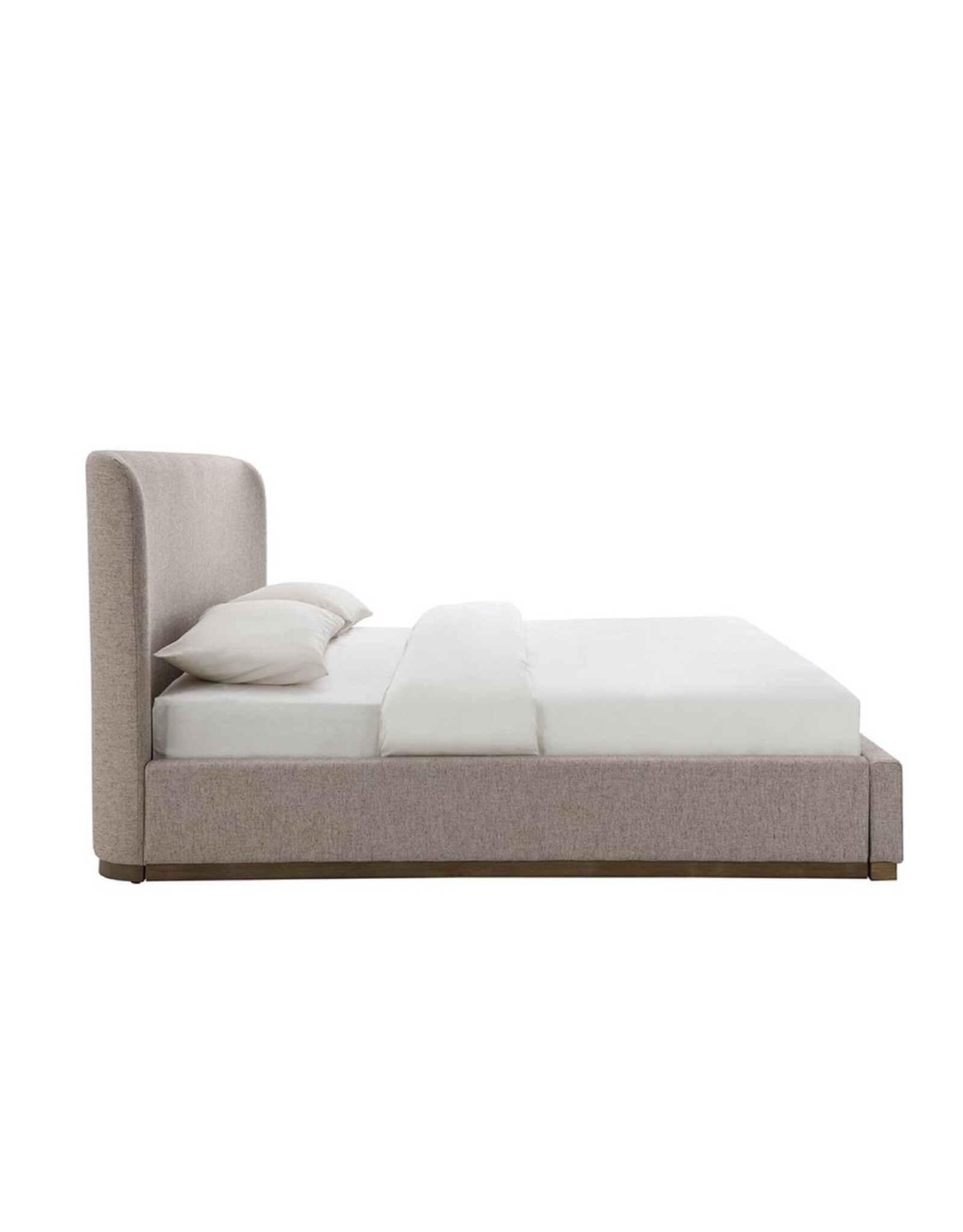Faye King Bed Short - Perfect Taupe
