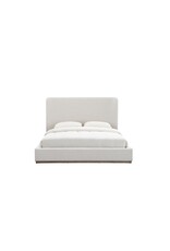 Faye Queen Bed, Off White